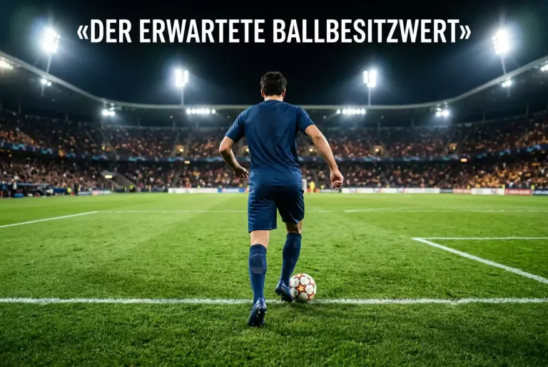 Kleiner Amateurverein-Schal neben einem großen Pokal — Pokalsensation