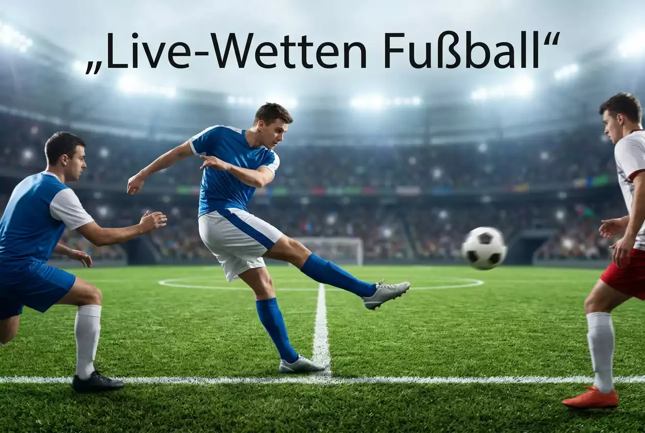 Fußballspiel in Echtzeit auf dem Rasen — symbolisch für Live-Wetten-Dynamik